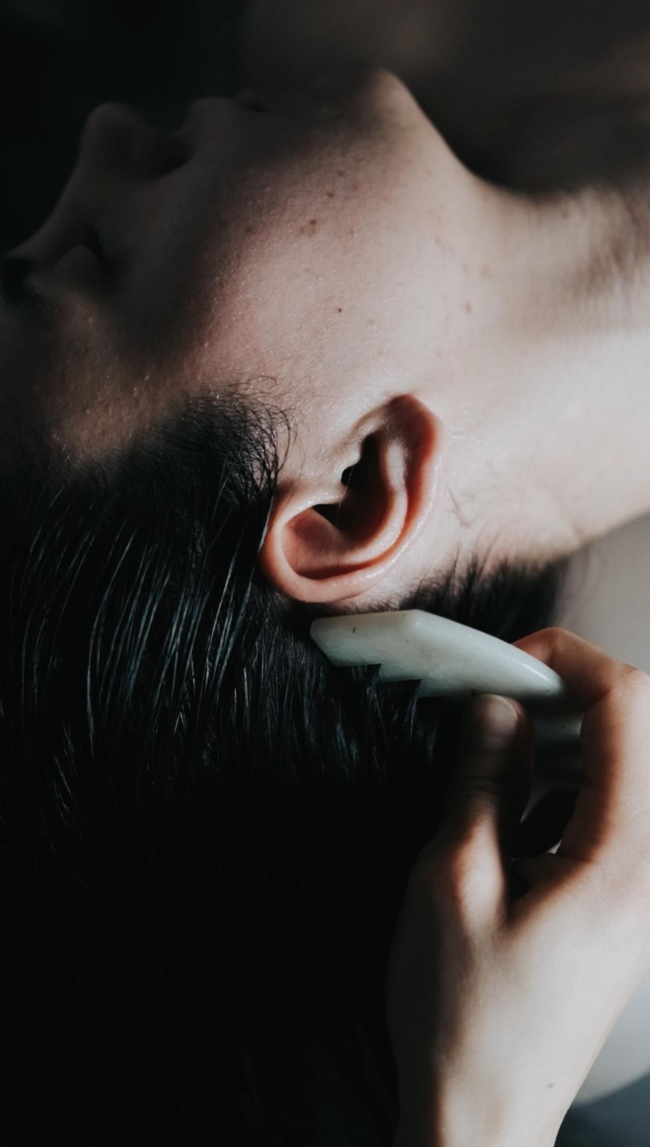 Saç tarama görseli